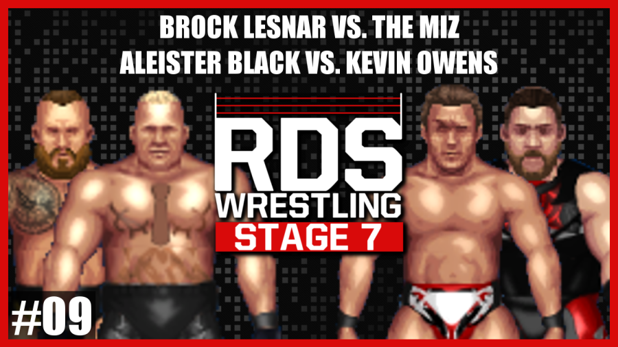 RDS Brock Lesnar The Miz Aleister Black Kevin Owens