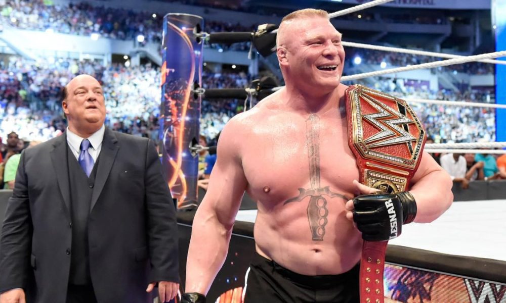 WWE Paul Heyman Brock Lesnar Universal Championship