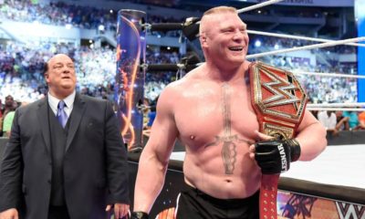WWE Paul Heyman Brock Lesnar Universal Championship