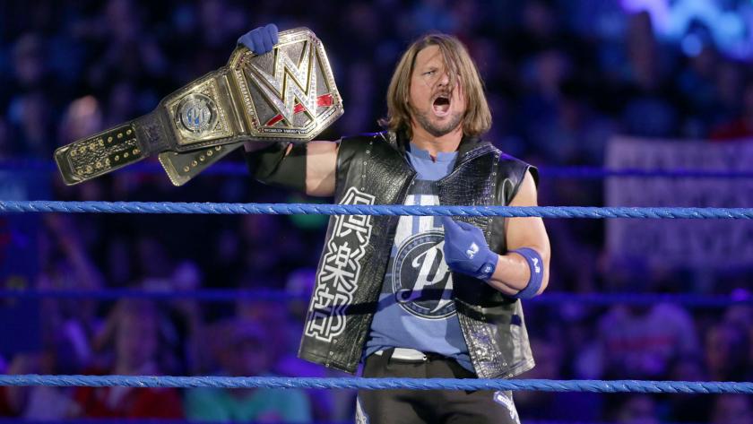 AJ Styles WWE Champion