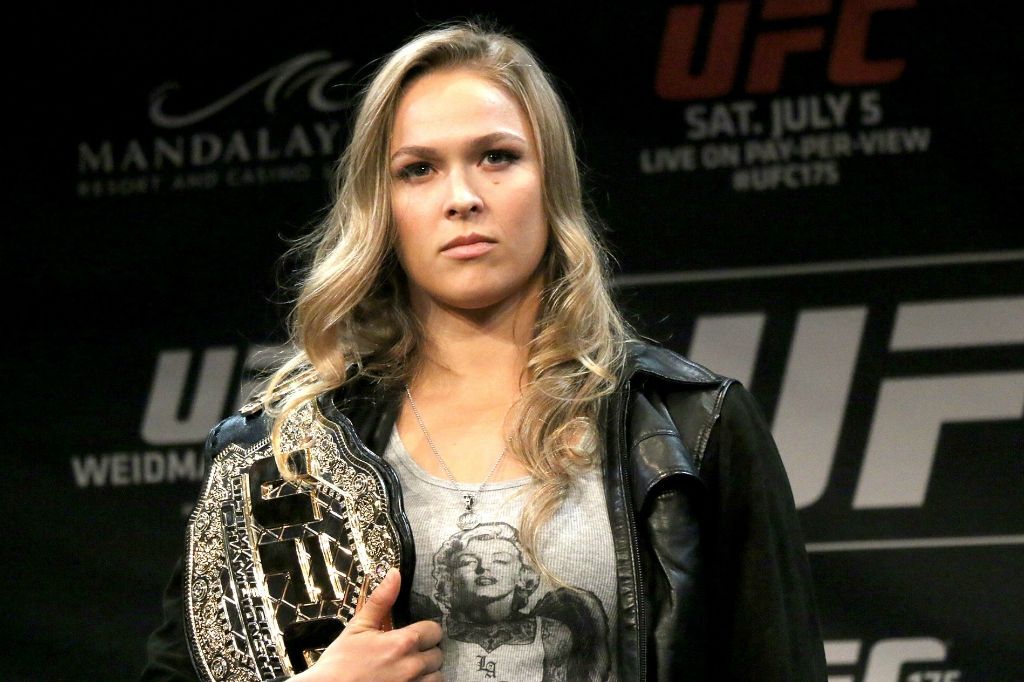 Ronda Rousey WWE UFC 2018 Royal Rumble WrestleMania