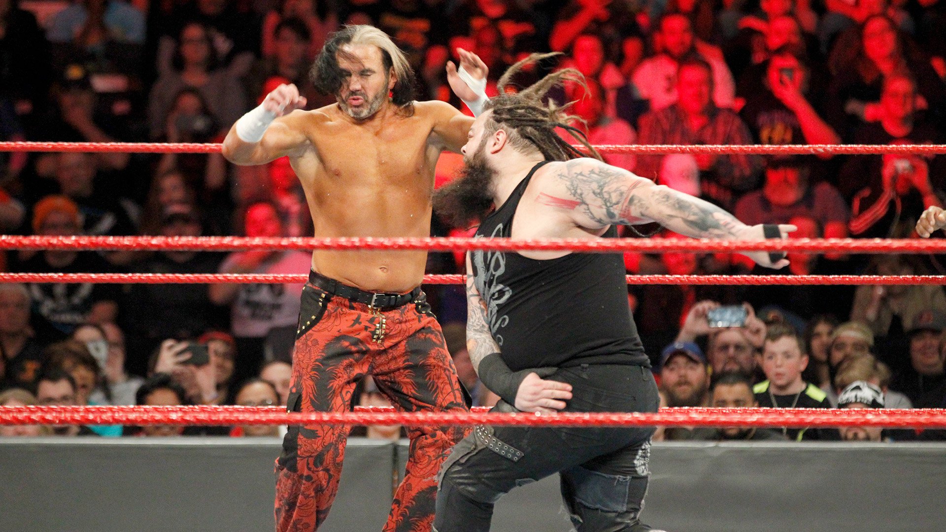 WWE Raw Bray Wyatt Matt Hardy