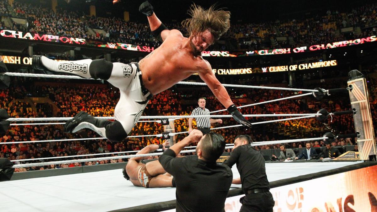 WWE AJ Styles Clash Of The Champions