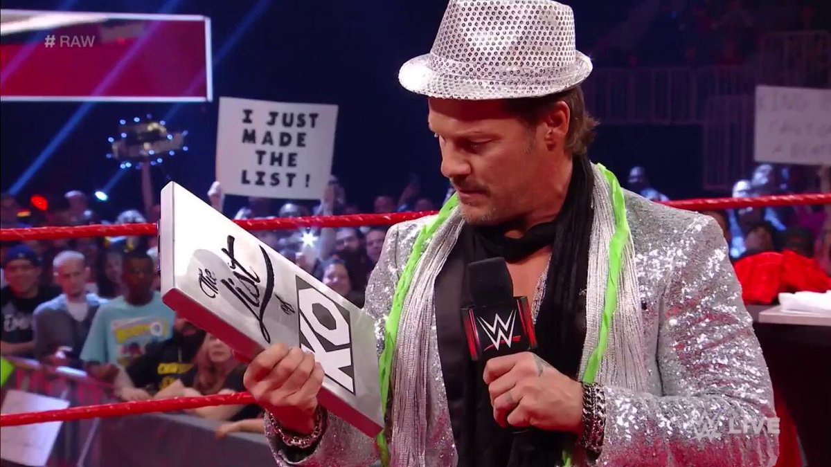 WWE Chris Jericho The List Of KO Large