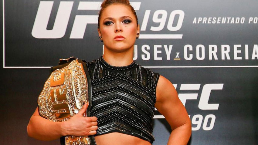 WWE Ronda Rousey UFC Championship