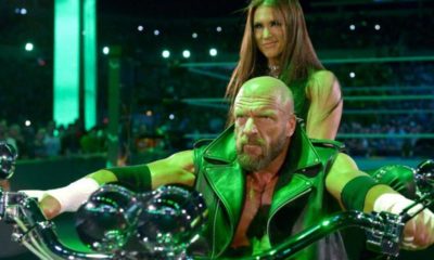 WWE Triple H Stephanie McMahon Motorcycle