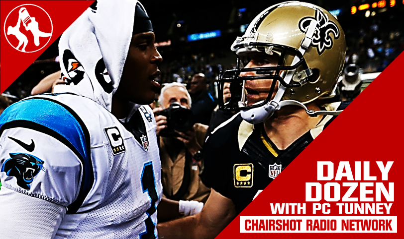 PC Daily Dozen Cam Newton Drew Brees NFL Playoffs