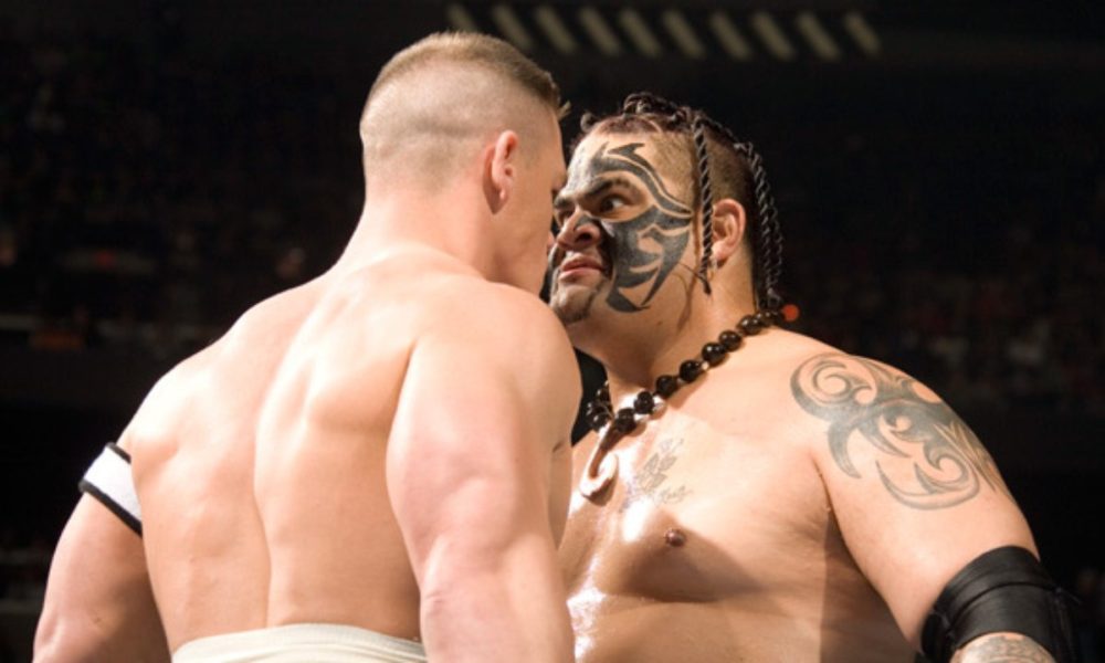 WWE John Cena Umaga Royal Rumble 2007