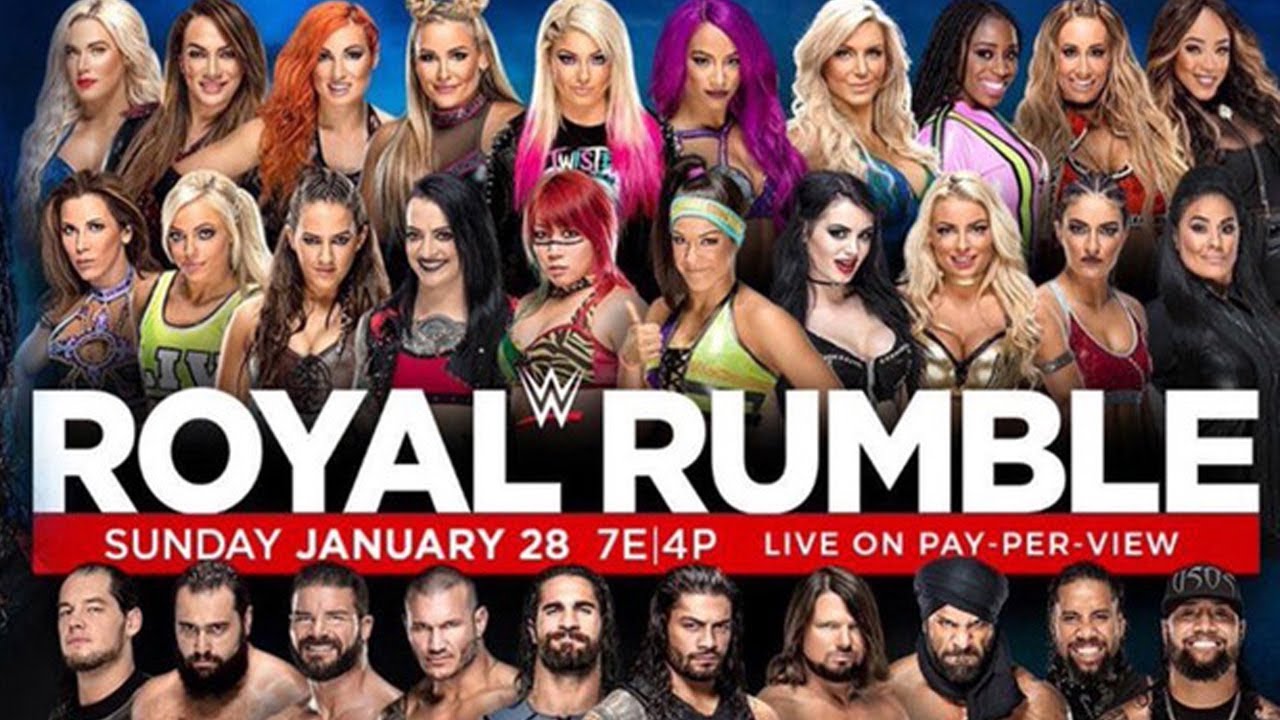 2018 WWE Royal Rumble Poster