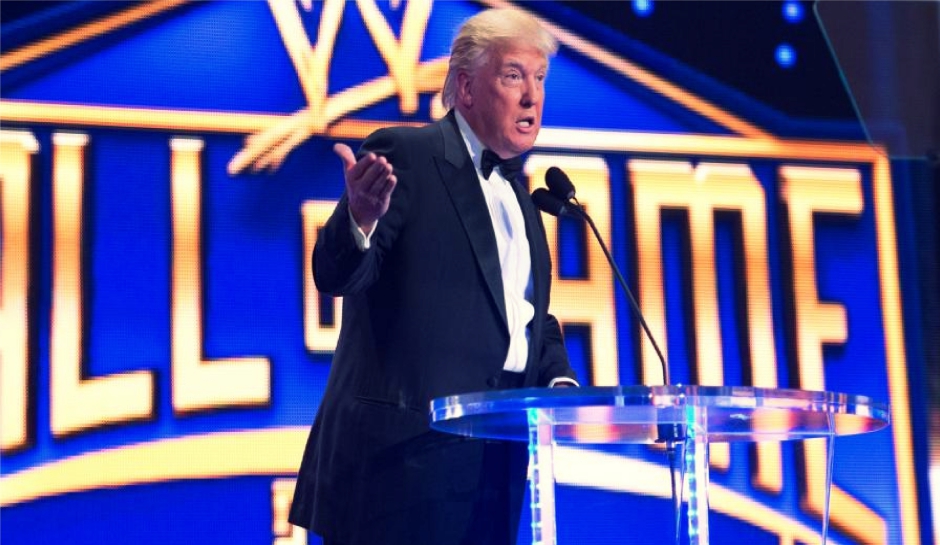Donald Trump WWE Hall of Fame
