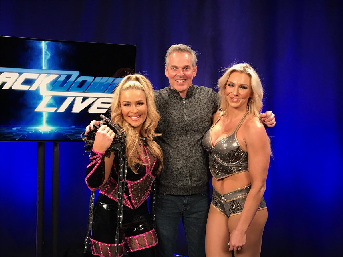 Colin Cowherd WWE Charlotte Natalya Fox