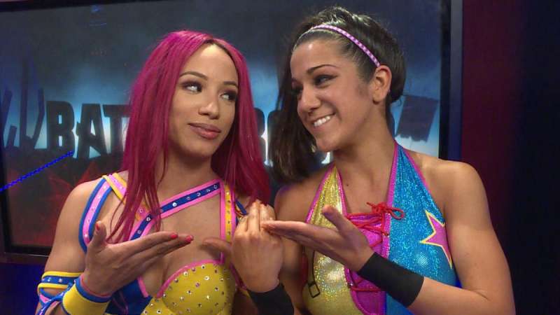 Sasha Banks Bayley WWE