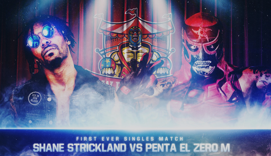 WrestleCircus Shane Strickland Pentagon Jr