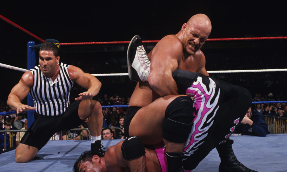WrestleMania 13 Bret Hart Steve Austin Ken Shamrock