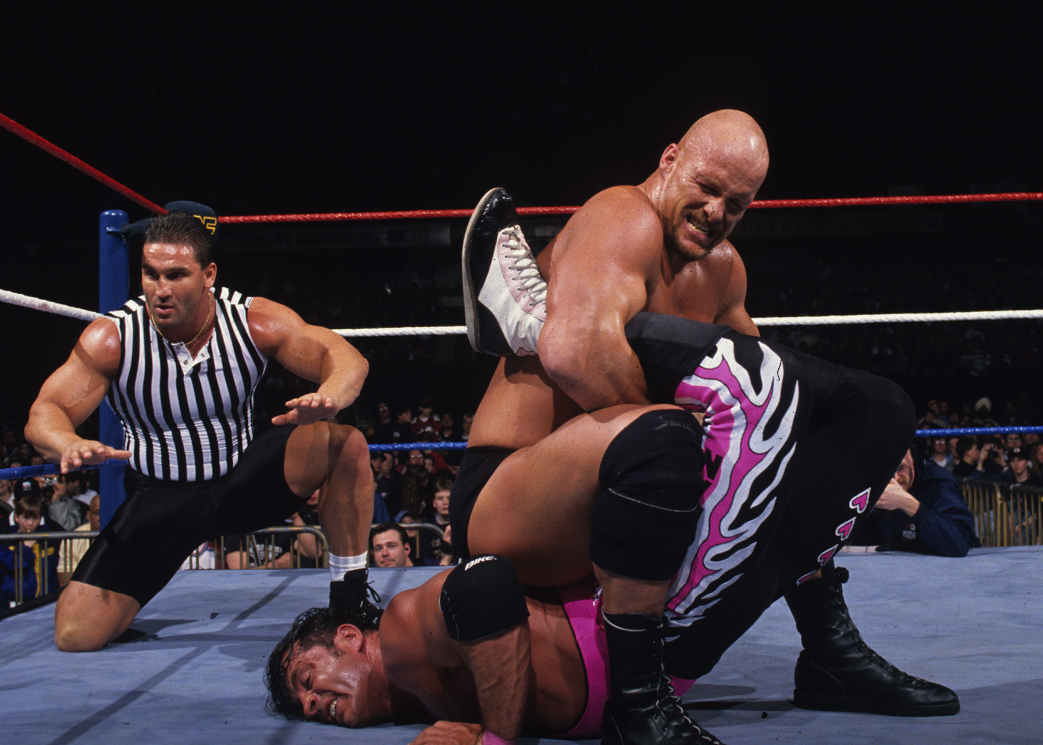 WrestleMania 13 Bret Hart Steve Austin Ken Shamrock