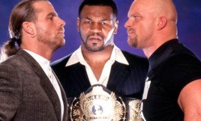 WrestleMania 14 Shawn Michaels Mike Tyson Steve Austin