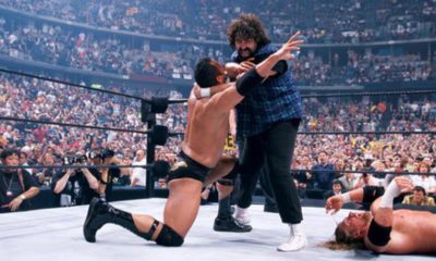 WrestleMania 16 The Rock Mick Foley Triple H