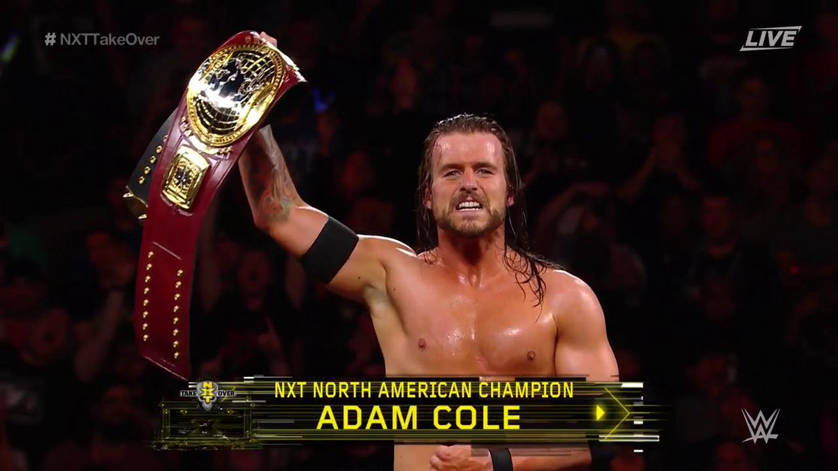 Adam Cole NXT North American Champion
