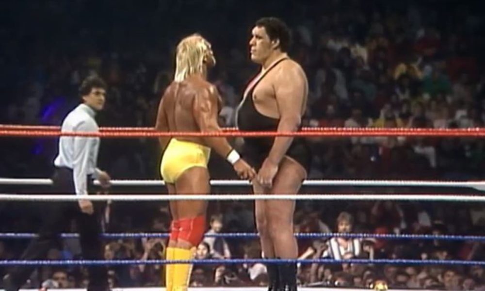 Hulk Hogan Andre The Giant WrestleMania 3