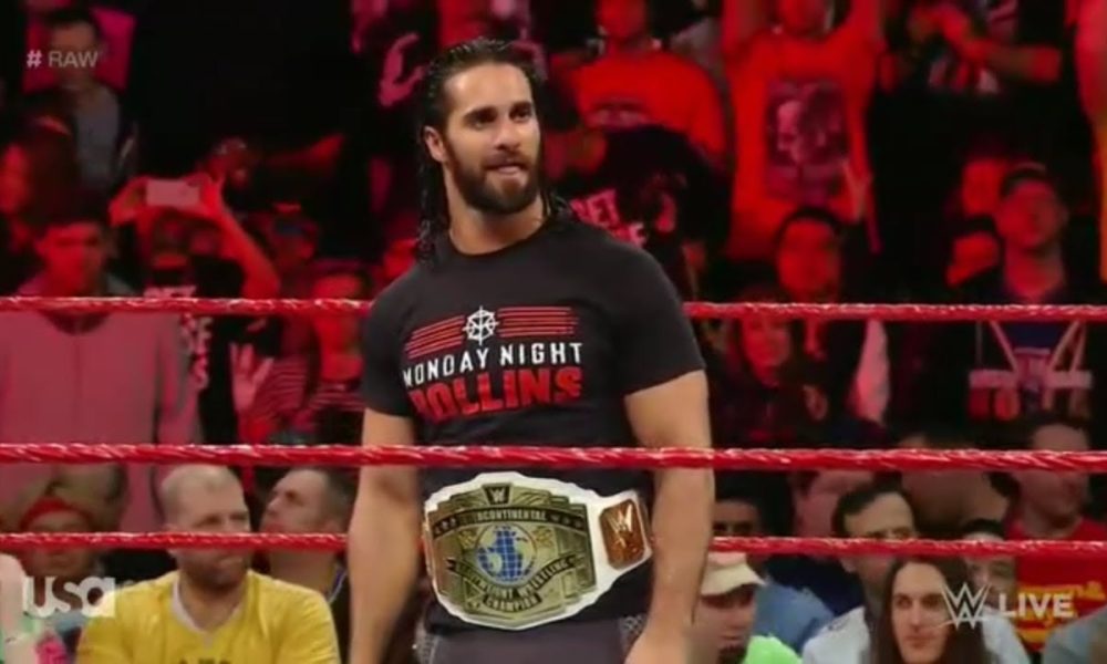 Seth Rollins WWE Intercontinental Championship