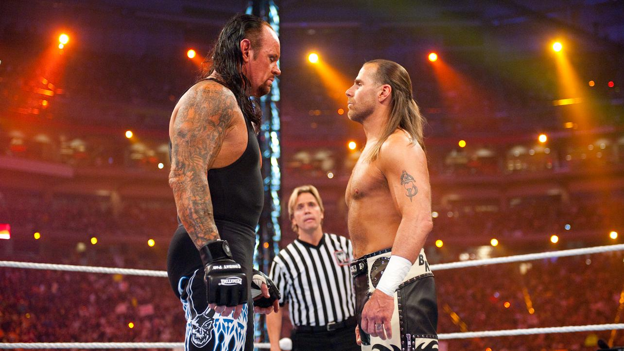 The Undertaker Shawn Michaels WrestleMania 26