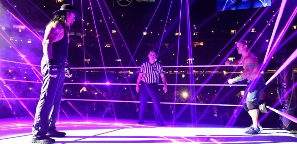 The Undertaker vs John Cena WrestleMania