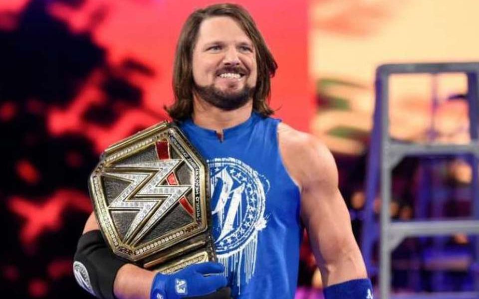 AJ Styles WWE Superstar Shake-Up