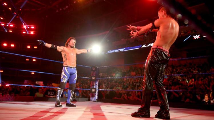AJ Styles Shinsuke Nakamura WWE Smackdown