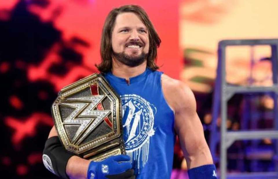 AJ Styles WWE Superstar Shake-Up