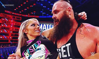 Alexa Bliss Braun Strowman WWE