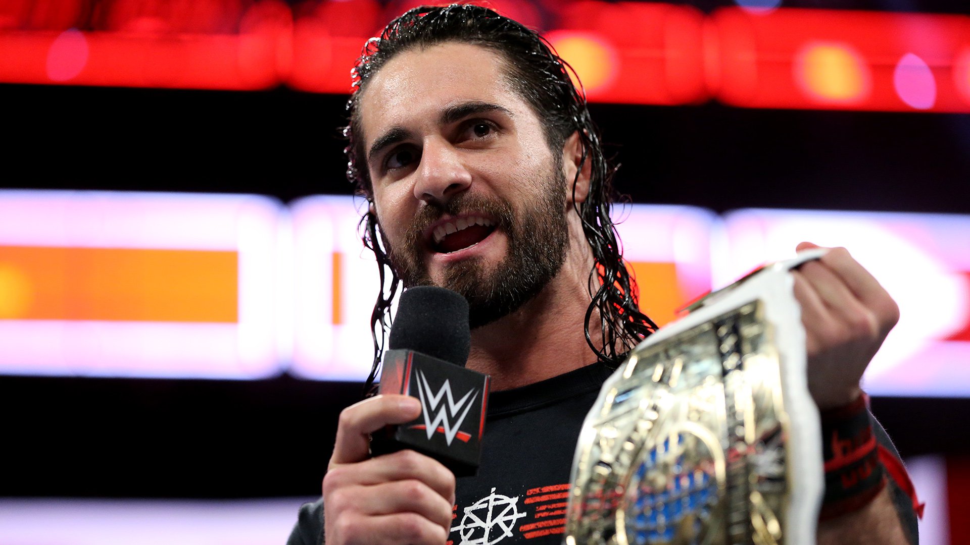 Seth Rollins WWE Intercontinental Champion