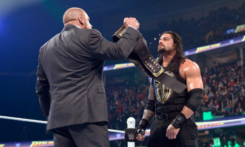 Triple H Roman Reigns WWE Championship