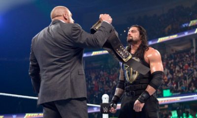 Triple H Roman Reigns WWE Championship