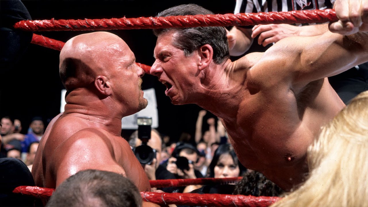 WWE Stone Cold Steve Austin Vince McMahon