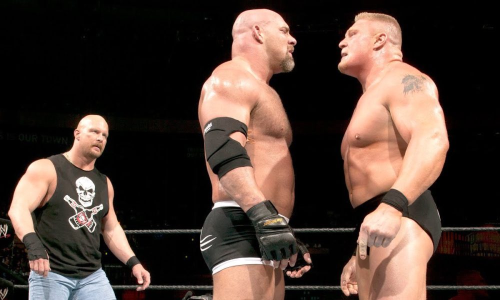 Brock Lesnar Goldberg WrestleMania 20