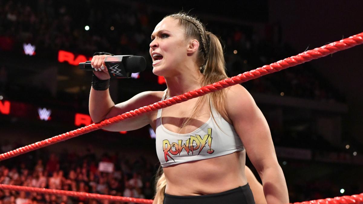 Ronda Rousey WWE RAW Debut