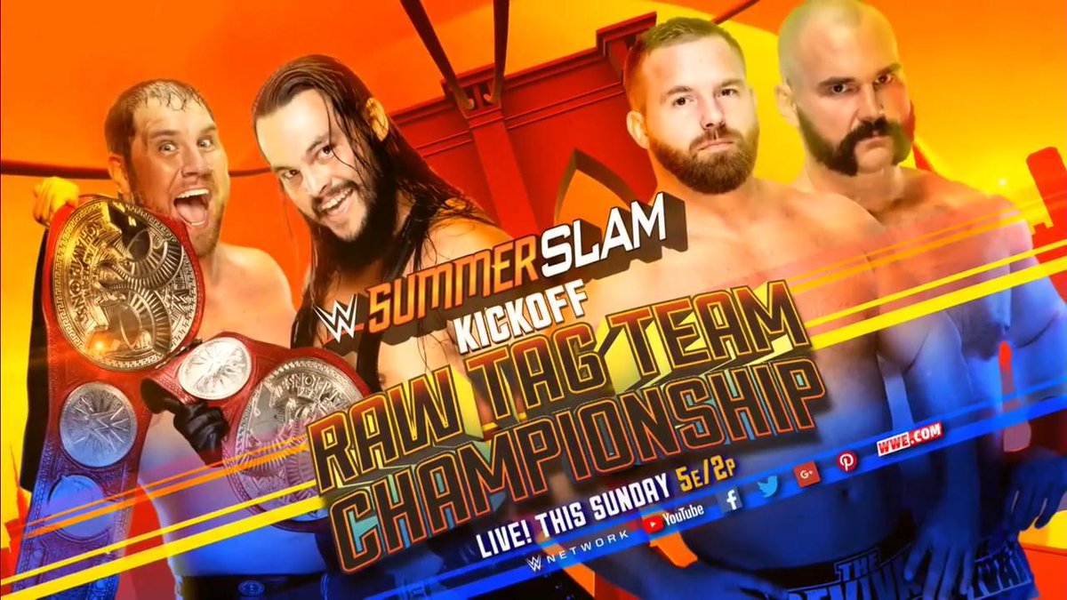 SummerSlam B Team vs Revival