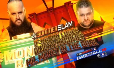 WWE SummerSlam Kevin Owens vs Braun Strowman