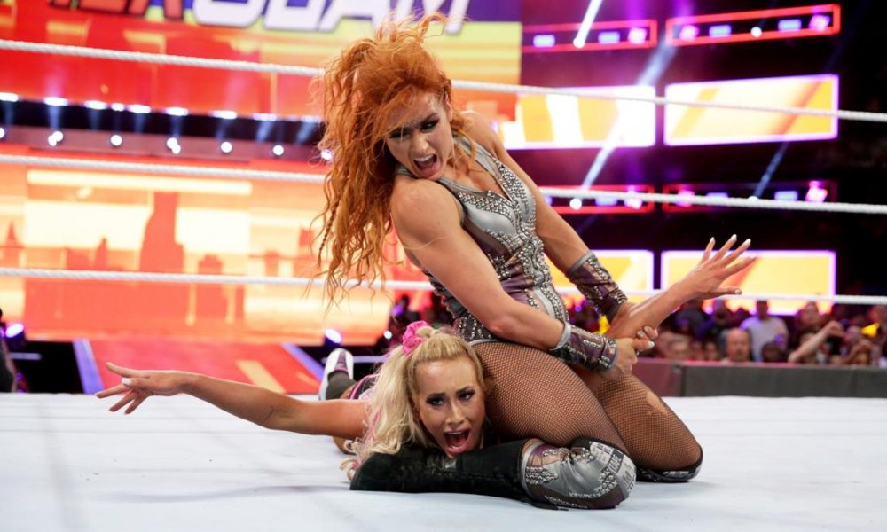 WWE SummerSlam Becky Lynch Carmella