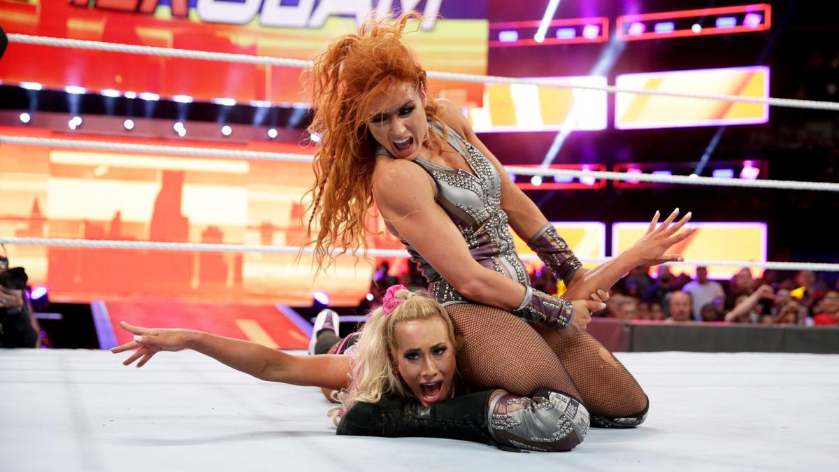 WWE SummerSlam Becky Lynch Carmella