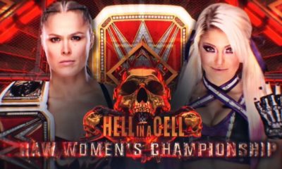 WWE Hell In A Cell Results Ronda Rousey Alexa Bliss