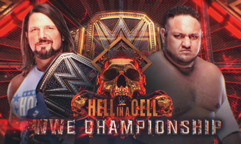 Hell In A Cell Results AJ Styles Samoa Joe