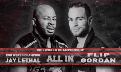 Jay Lethal vs Flip Gordon ALL IN Results
