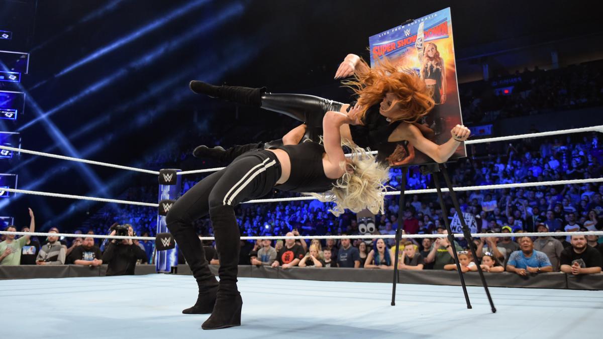 Charlotte Flair Becky Lynch WWE Smackdown