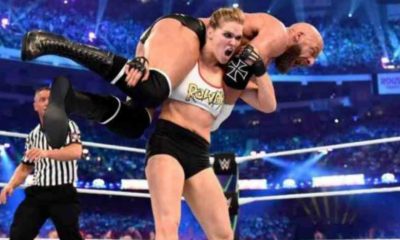 Ronda Rousey Triple H Intergender Wrestling