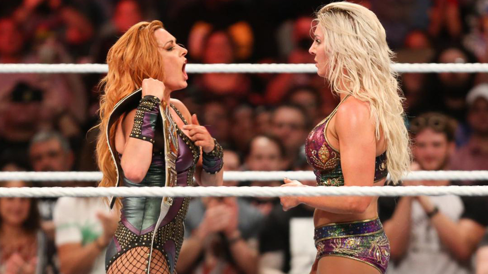 Becky Lynch Charlotte Flair WWE Women