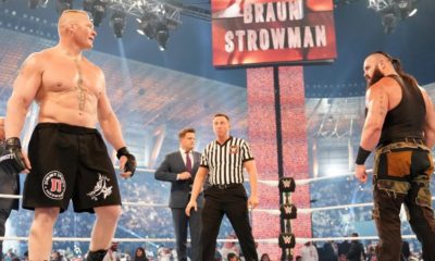 Braun Strowman Brock Lesnar WWE Crown Jewel