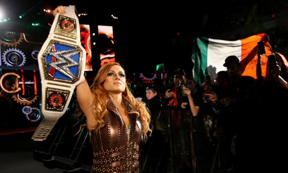 WWE Evolution Becky Lynch Championship