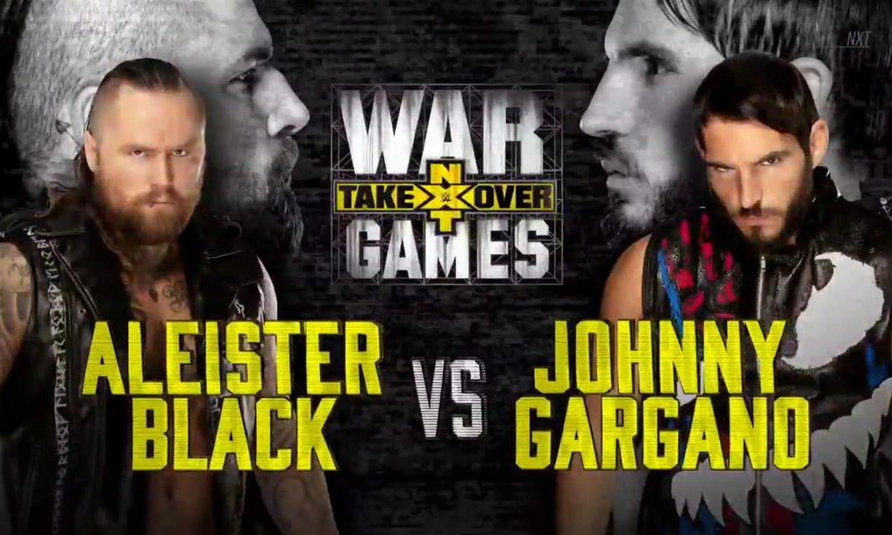 WWE NXT Takeover War Games Aleister Black Johnny Gargano
