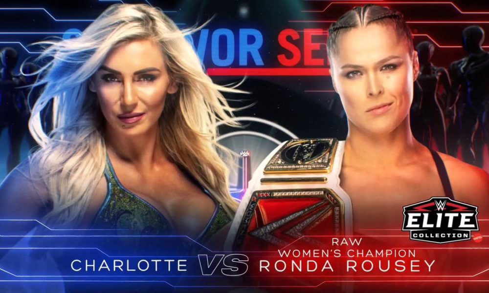 WWE Survivor Series 2018 Charlotte Flair Ronda Rousey